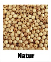 Holzperlen 6mm natur9